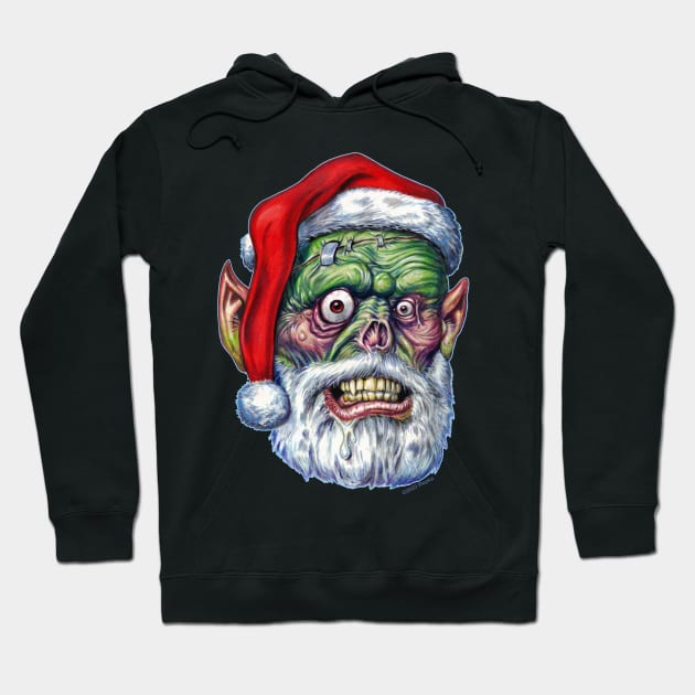 Psycho-Santa Hoodie by ERMTees